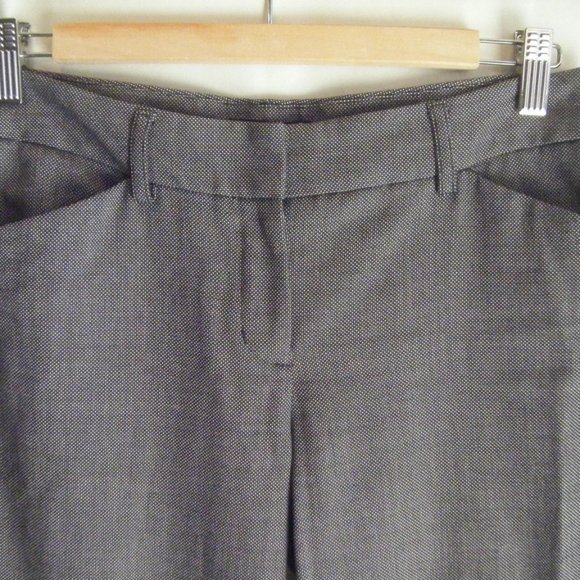 Black and White Express Editor Trouser Slacks with Pockets Ladies Size 0 - Picture 6 of 9
